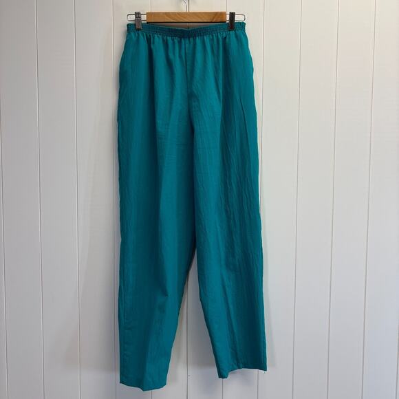 Vintage Teddi‎ Sport Womens 80s Grannycore Windbreaker Track Suit Size M Nylon - Picture 5 of 8